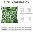thumbnail image 5 of Creowell Lime Green White Leopard Print Pillow Covers Cheetah Animal Spots Decorative Throw Pillows For Couch Farmhouse Chinoiserie Pillow Cases Home Decor For Room Sofa Bed Porch Outdoor, 5 of 5