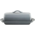 thumbnail image 5 of Chantal 93-TVBD-1 FG Non-Porous Glaze Butter Dish, Fade Gray, 5 of 7