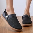 thumbnail image 2 of CAIXAI Wide Walking Shoes for Women Arch Support Womens Sneakers Size 8 Classic Walking Anti-Skid Walking Shoes Women Mesh Knitted Mary Jane Shoes Women Hands Free Barefoot Shoe, 2 of 8