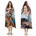 thumbnail image 3 of Harry Styles (2) Manta Capa con Capucha Anti-Bolitas, Manta de Lana Ártica Suave, Manta Portátil de Felpa Ligera y Lujosa, Poncho para Siesta en Casa y Oficina, 100*130cm, 3 of 6