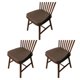 thumbnail image 4 of Naiovety Cojines de silla de comedor elegantes y ecológicos de lino - Esponja de alta densidad y tela de estilo chino y es universal No.6 - Type1 NO1, 4 of 6