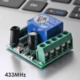 thumbnail image 4 of Peggybuy DC 12V 1CH 433MHz Module Récepteur de Commutateur de Relais Sans Fil pour RF Télécommande, 4 of 8