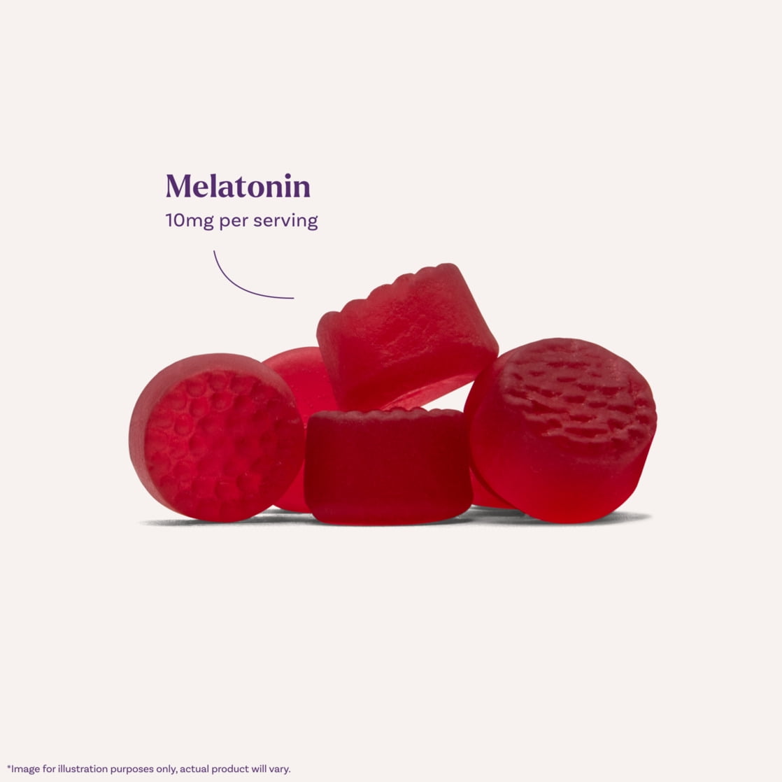 Natrol® Melatonin Gomitas, Apoyo para el Sueño para Adultos, Sabor Fresa, 10mg, 90 Unidades