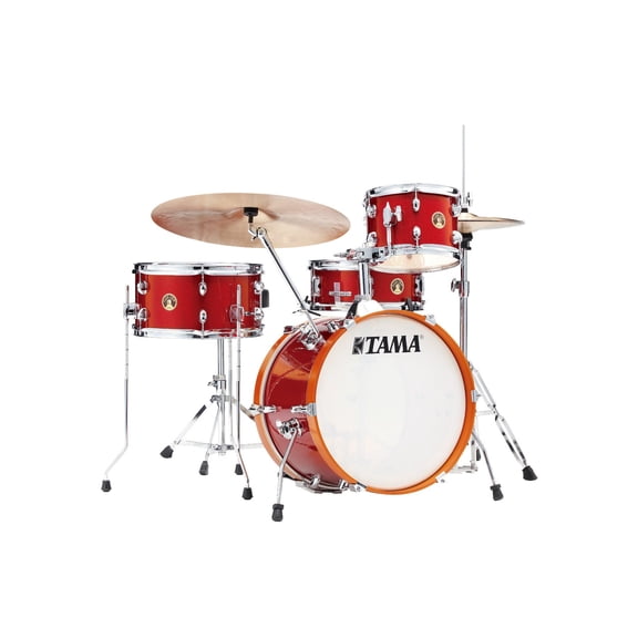 Tama Club JAM 4 Piece Shell Pack with 18 inch Bass Drum Candy Apple Mist