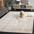 thumbnail image 3 of SAFAVIEH Whisper Gulden Abstract Area Rug, Beige/Light Beige, 6'7" x 6'7" Square, 3 of 8