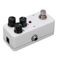 thumbnail image 1 of Guitar Effect Pedal BOOSTER Mini Single Adjustable Musical Instrument Accessory White, 1 of 5