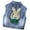 Rabbit, variant on KAWELL Denim Vest for Little Girls Button-Down Sleeveless Outerwear Lapel Retro Ripped