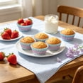 thumbnail image 4 of Greaseproof Baking Cups, 100 Pack Non Stick Muffin Liners, Standard Size Food Grade Paper Cupcake Liners for Baking Cupcakes Muffins and Party Desserts, 4 of 9