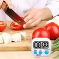 thumbnail image 3 of Temporizador de Cocina Digital con Soporte Magnético, Cronometro Digital, Reloj de Cocina, Alarma de Cocina, Timer de Gestión de Aprendizaje, Temporizadores Digitales, 3 of 4