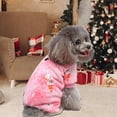 thumbnail image 3 of Adorable Pet Shirt - Floral Printing Comfortable Soft - Round Collar Dress-up - Four-Legs Christmas Cool Shirt Style Clothing, 3 of 8