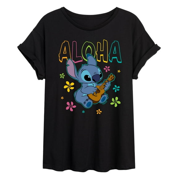 Lilo & Stitch - Aloha Stitch - Women's Oversized T-Shirt