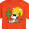 thumbnail image 3 of Peanuts - Snoopy and Woodstock - Men's Short Sleeve Graphic T-Shirt, 3 of 6