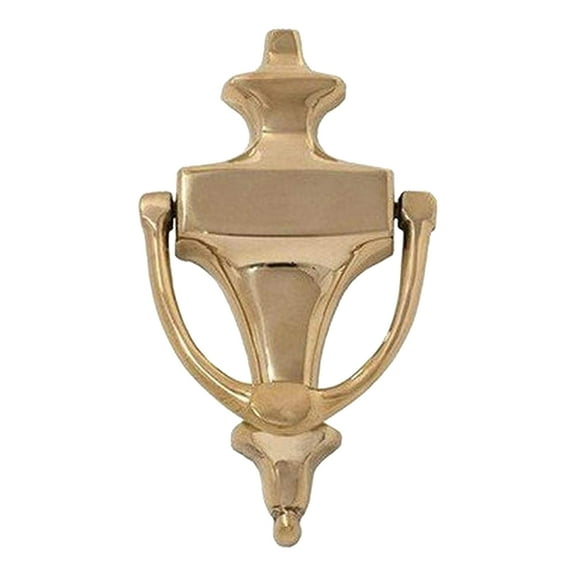 Home Decorative Regency Knocker 6-1 By 8" Polished Brass