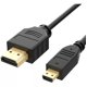 thumbnail image 1 of Cable Convertidor Adaptador Micro HDMI a HDMI HD 1.5 Metros Genérica HDMI Micro, 1 of 3
