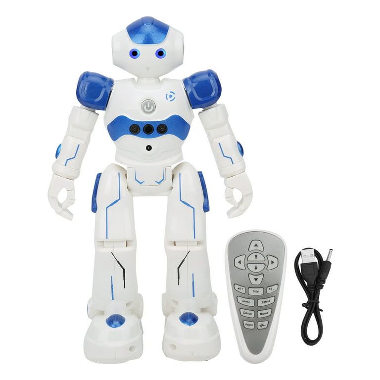 Robot Toy, RC Robot, Electric For 8 Years Old + Kids Child Blue -