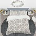 thumbnail image 2 of Designart « Design Rétro Abstrait V » Ensemble de Housse de Couette Mi-Siècle, 2 of 4