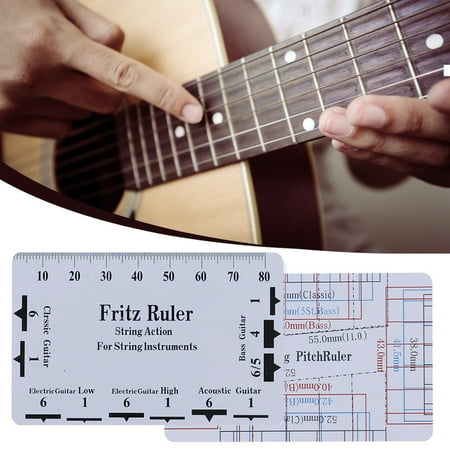 string pitch ruler string action gauge ruler baroque