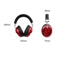 thumbnail image 3 of es Deportivos / de de 3.5 mm, Estéreos 3D, Tecnología de Reducción de Ruido de Micrófono rojo shamjiam Auriculares inalámbricos, 3 of 4