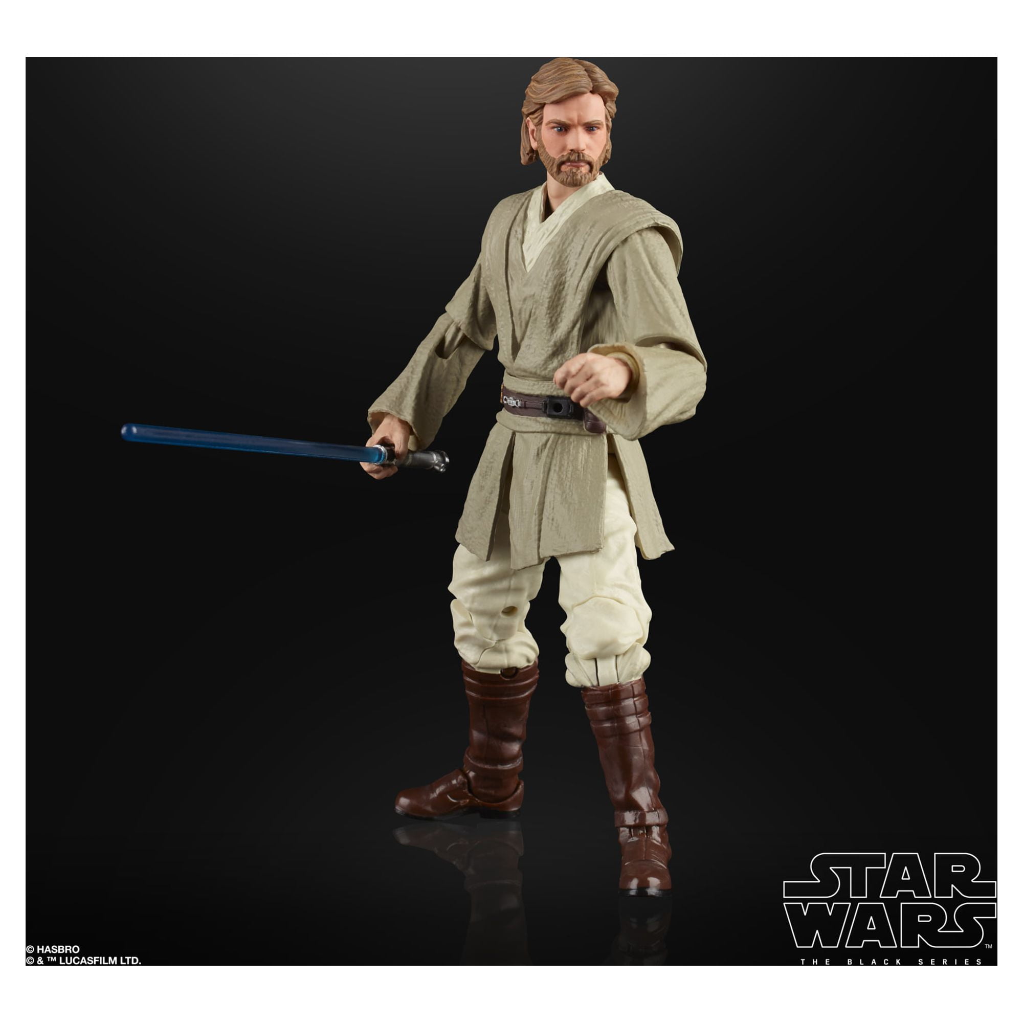 Star Wars the Black Series Obi-Wan Kenobi (Jedi Knight) Toy Action Figure