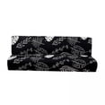 thumbnail image 1 of DOLITY Housse de Futon Imprimée 3x Polyester Protecteur de Meuble Élastique Polyester Extensible, 1 of 9