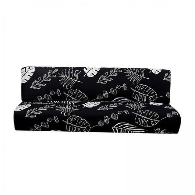DOLITY Housse de Futon Imprimée 3x Polyester Protecteur de Meuble Élastique Polyester Extensible