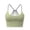 Green, variant on Womens Seamless Multi Thin Strappy Back Sports Bras Scoop Front Neck Crisscord Rear Firm Supportive Comfortable Yoga Pilates Stretch Training Everyday Bras