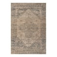 thumbnail image 6 of Unique Loom Chenille Jute Collection Area Rug - Raj (6' 1" x 9' Rectangle Natural/Light Brown), 6 of 6