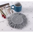 thumbnail image 1 of Isvgxsz Clearance Boho Cotton Placemats for Hot Dishes & Drinks, Cotton Woven Placemats Washable, Mandala Pattern Tassel Heat Resistant Table Mats for Dining Table Home Decor Tabletop Protection, 1 of 2
