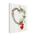 thumbnail image 4 of Trademark Fine Art 'Rustic Valentine Heart Wreath II' Canvas Art by Kathleen Parr McKenna, 4 of 4
