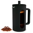 thumbnail image 1 of CASA LITUS Prensa Francesa de Vidrio 1 Litro con &Eacute;mbolo de Acero Inoxidable F&aacute;cil de Lavar, Cafetera con Cubierta Antideslizante, Dise&ntilde;o Moderno, para Caf&eacute;, 1 of 8