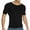 Black Shirt, variant on MISS MOLY 2 Styles Men's Tummy Compression Bodyshaper Body Shaper Slimming Waist Trainer Tank Top Vest T-Shirt
