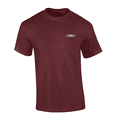 thumbnail image 2 of Classic Power and Timeless Elegance: Shelby Cobra Snake Signature Automotive Short Sleeve Adult Graphic T-Shirt-Maroon-4xl, 2 of 4
