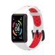 thumbnail image 2 of Compatible Con Huawei Band 6 / Honor Band 6 Tpu Correa De Reloj Impermeable Correa De Repuesto De Doble Color matsuzay EL017268-01, 2 of 5
