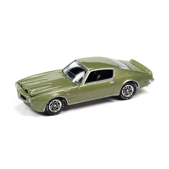 1972 Pontiac Firebird Formula, Springfield Green Metallic - Johnny Lightning JLSP164/24A - 1/64 scale Diecast Model Toy Car