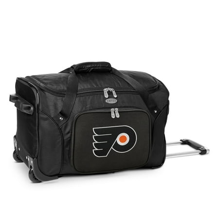 MOJO Black Philadelphia Flyers 22" 2-Wheeled Duffel Bag