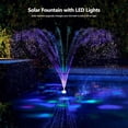 thumbnail image 3 of High-Power Solar Fountain, Multi-scene Application For Gardens, Patios, And Lawns, Upgraded Glass Panel With Anti-Drift Design Outdoor Solar Water Fountain With 4W Output And Long Lasting Performance, 3 of 5