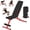 Black, variant on 880LB Weight Bench for Gym, 8-Position Backrest Adjustable Workout Bench for Strength - Incline Decline Flat, Foldable & Compact for Small Space Apartment Room Garage