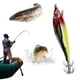 thumbnail image 3 of Cebos Biónicos para Camarones Jigging Señuelo Pesca Luminoso Horizontal Salada, 3 of 9