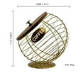 thumbnail image 3 of Coffee Pod Holder, Large Capacity Metal Wire Coffee Pod Holder for Counter, Coffee Bar Organizer with Metal Base, Coffee Storage, Coffee Bar Accessories, 3 of 4