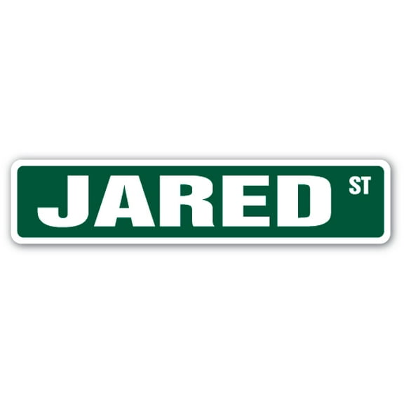 Jared Street [3 Pack] of Vinyl Decal Stickers |for Laptop Car