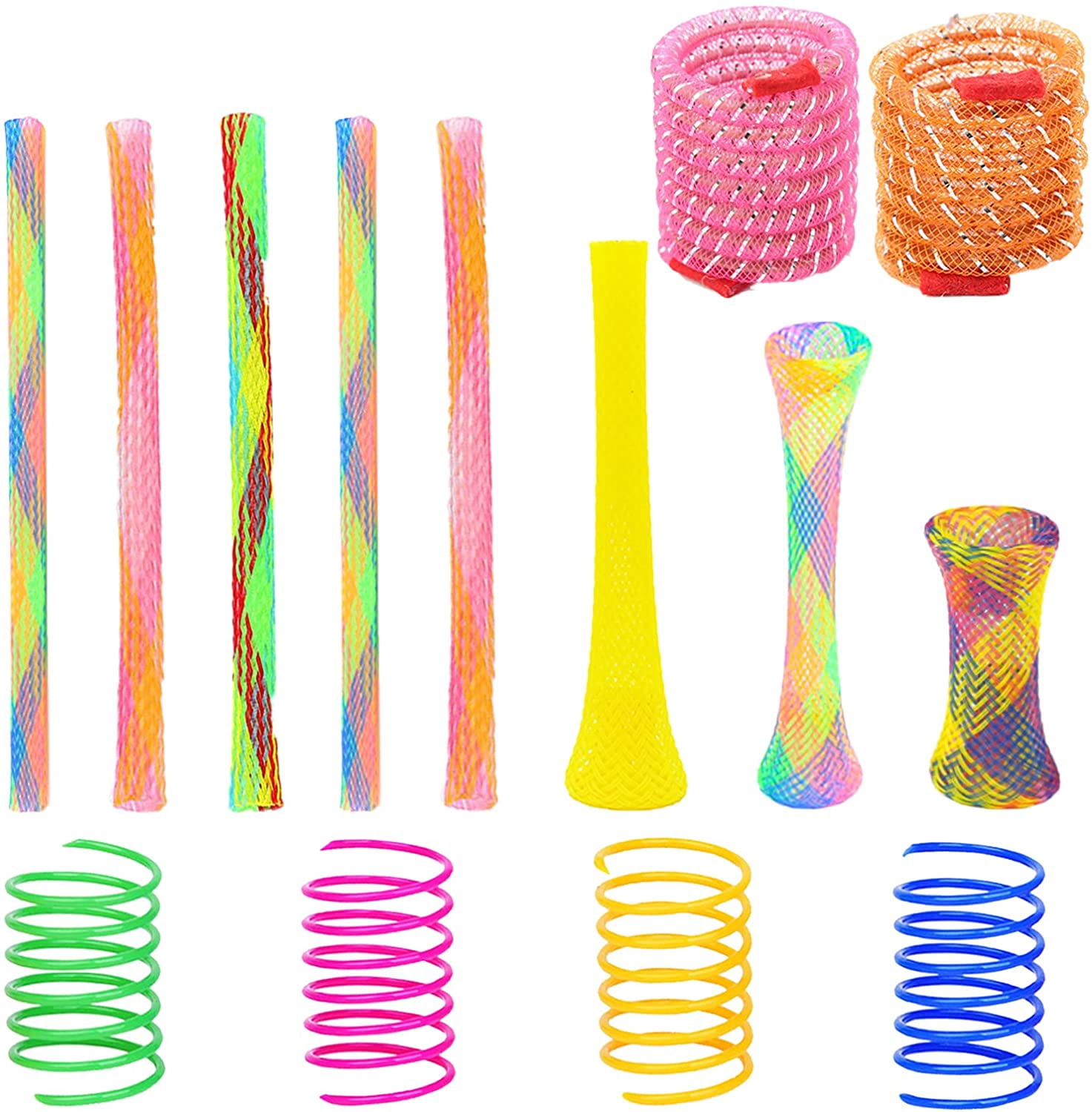 plastic spring cat toy