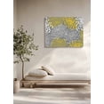 thumbnail image 5 of Yellow Gray Floral Wall Art for Living Room,Canvas Picture Wall Decor for Bathroom Bedroom,Farmhouse Retro Abstract Flowers Art Painting Artwork for Office Kitchen Hallway Dining Room Decor 24"x32", 5 of 8
