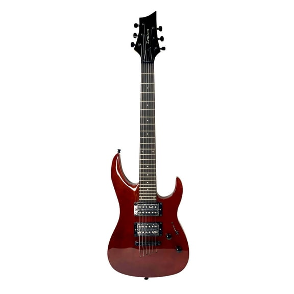 Zenison 34" Children's Electric Rock Style Guitar - Cherry Red