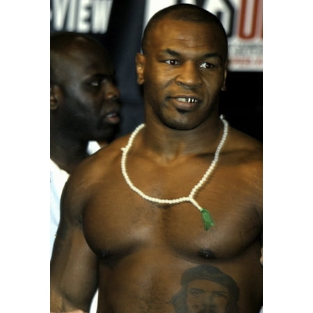 Mike Tyson weighing in before his fight with Lennox Lewis Photo (Lennox Lewis Best Fight)