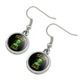 thumbnail image 2 of I'm Not Saying It Was Humans But Alien Funny Humor Novelty Dangling Drop Charm Earrings, 2 of 5