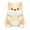 B, variant on 17cm Light Gray Plush Bear Toy Made with Eco-Friendly PP Cotton Filling for Home Decor and Holiday Gifts