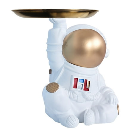 

1Pc Household Porch Storage Tray Key Storage Holder Astronaut Shaped Tray