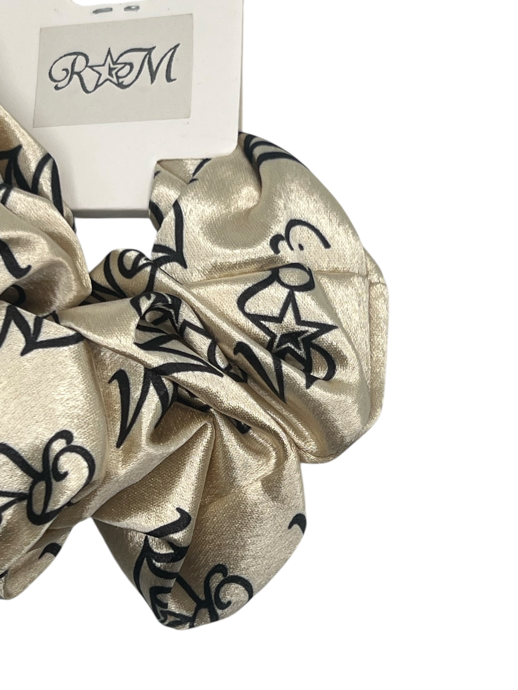 Scrunchie Hair Tie Gold