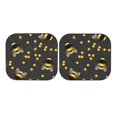 thumbnail image 7 of Haiem Bumblebee Car Windshield Sun Shade (2 Pieces) Foldable Windshield Sun Shade Car Accessories for Truck SUV Pickup-Large, 7 of 7