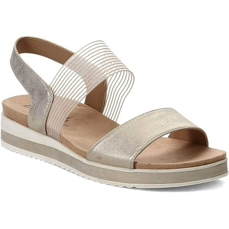 

LifeStride Women s Zing Sandal Gold 11 W